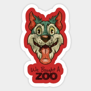 wolfpack zoo Sticker